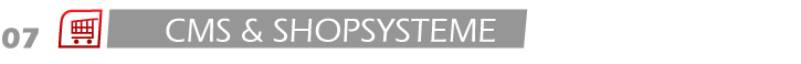 CMS Shopsysteme